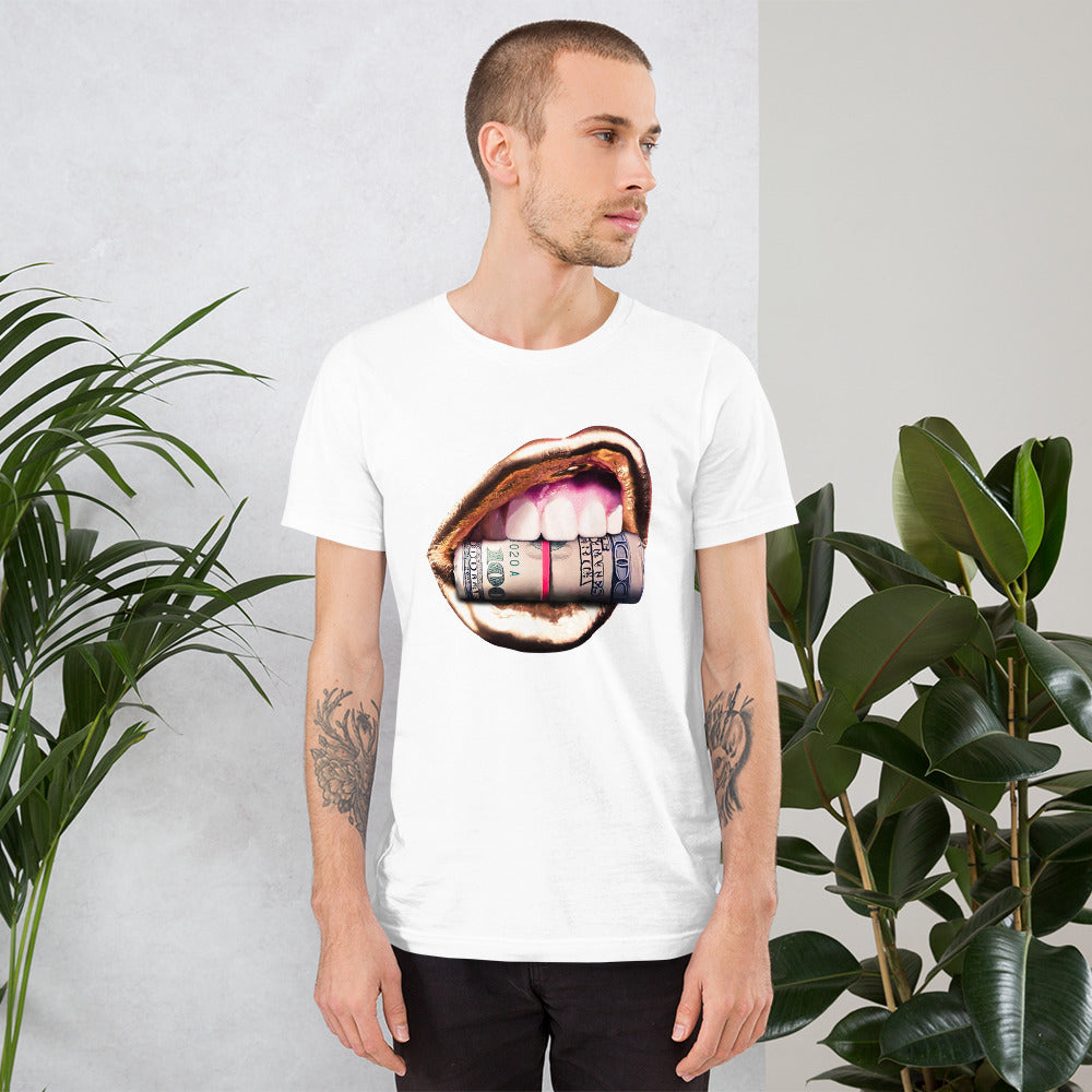 Money Gold Short-Sleeve Unisex T-Shirt Viteliuss