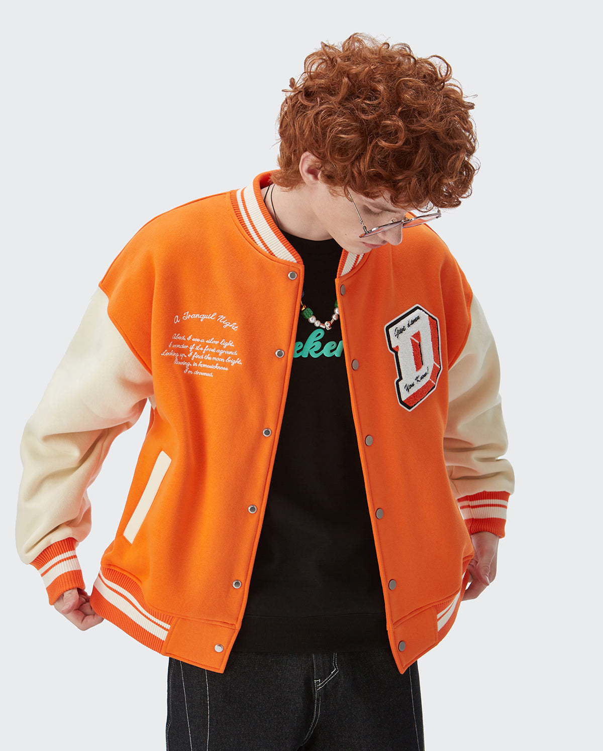 Combination Patches Bomber Jacket Viteliuss